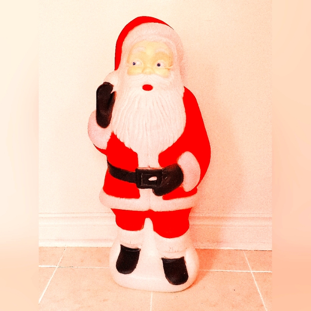 90s Santa Blow Mold